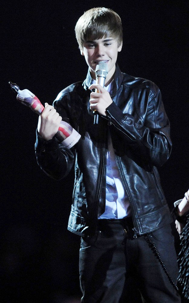 Justin Bieber;<br>The BRIT Awards 2011 - Inside