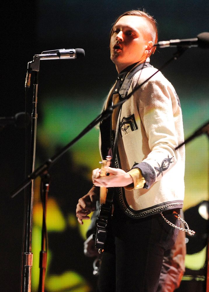Arcade Fire;<br>The BRIT Awards 2011 - Inside