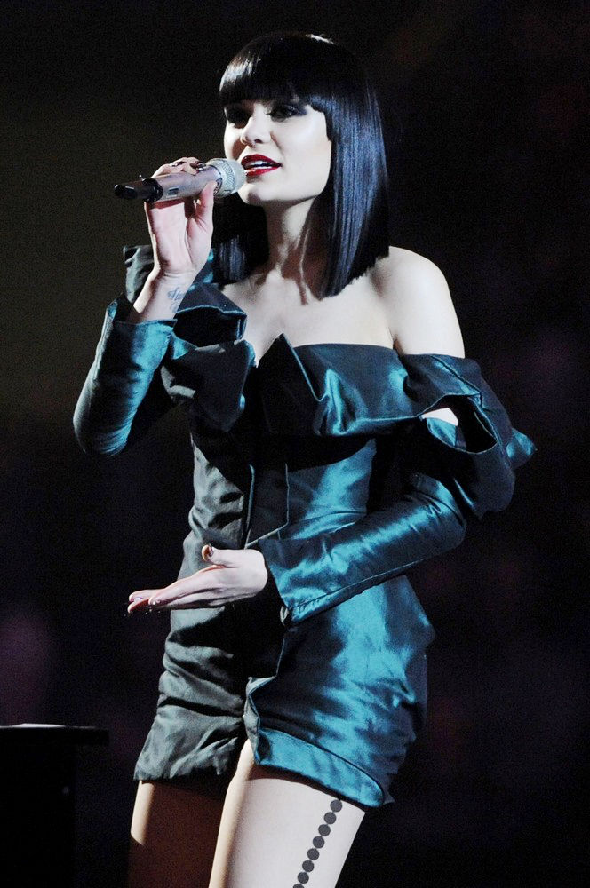 Jessie J;<br>The BRIT Awards 2011 - Inside