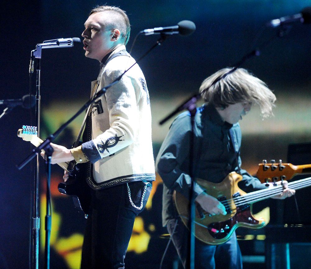 Arcade Fire;<br>The BRIT Awards 2011 - Inside