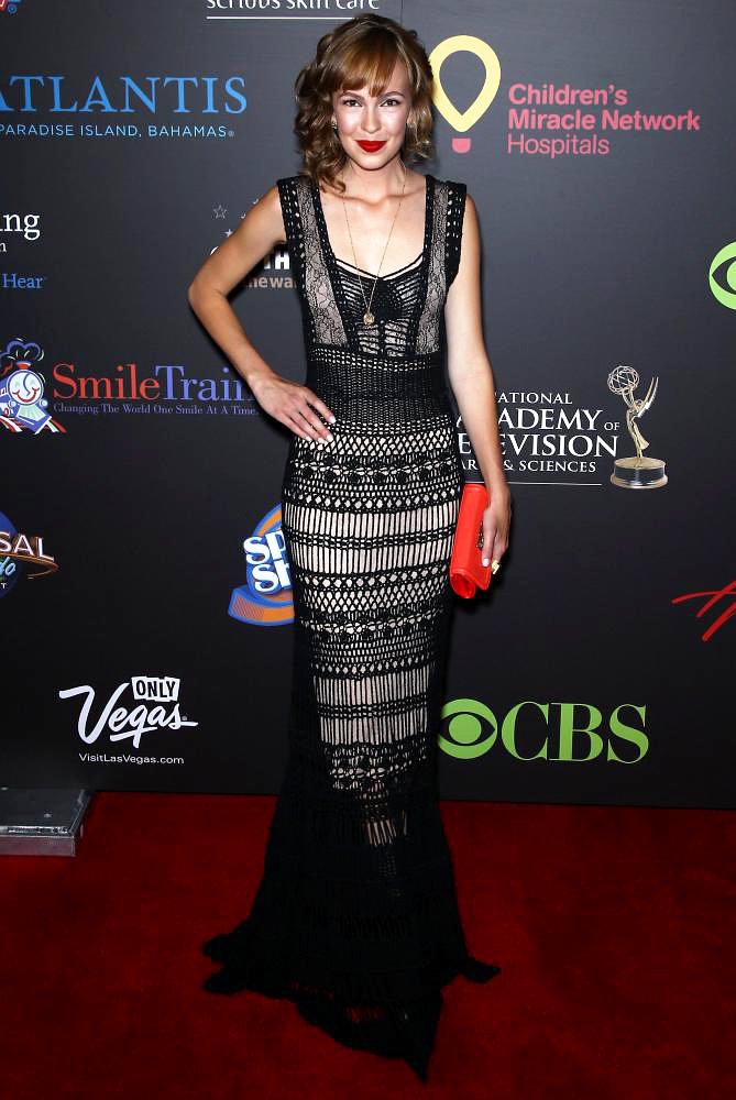 Brittany Allen;<br>2011 Daytime Emmy Awards - Red Carpet