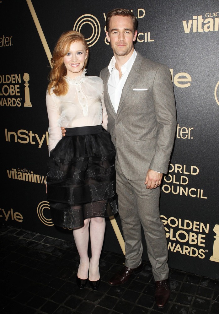 Kimberly Brook;James Van Der Beek;<br>Miss Golden Globe 2013 Party Hosted by The HFPA and InStyle