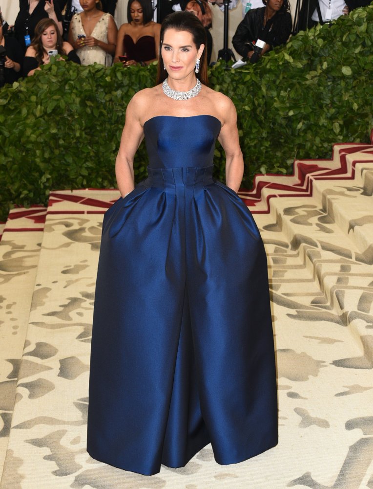 Brooke Shields;<br>The 2018 Costume Institute's MET Gala Benefit - Red Carpet Arrivals