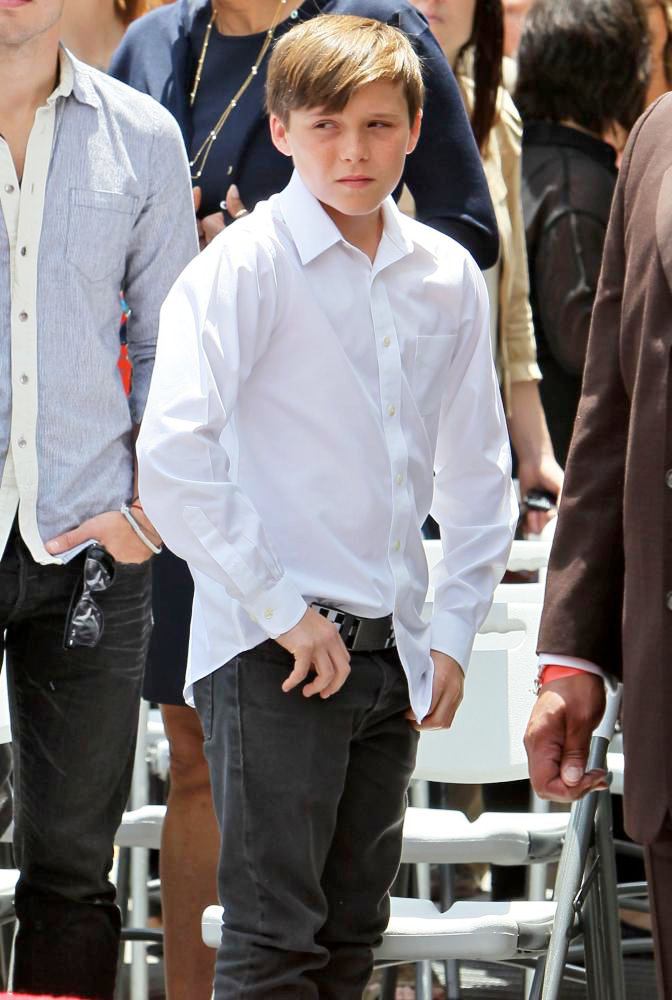 Brooklyn Beckham;<br>Simon Fuller Receives A Star on The Hollywood Walk of Fame
