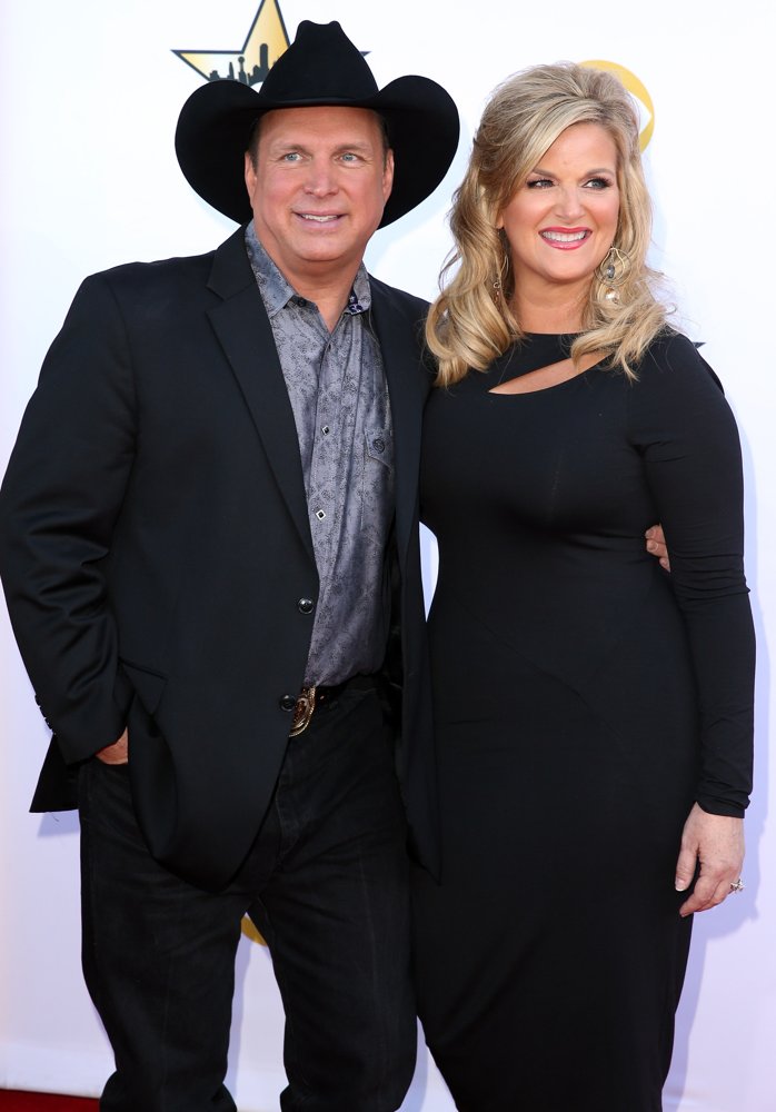 Garth Brooks;Trisha Yearwood;<br>50th Academy of Country Music Awards - Arrivals