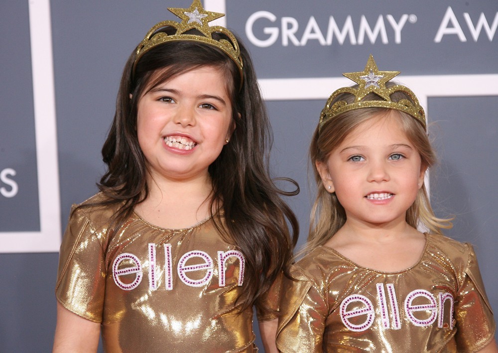 Sophia Grace;Rosie McClelland;<br>54th Annual GRAMMY Awards - Arrivals
