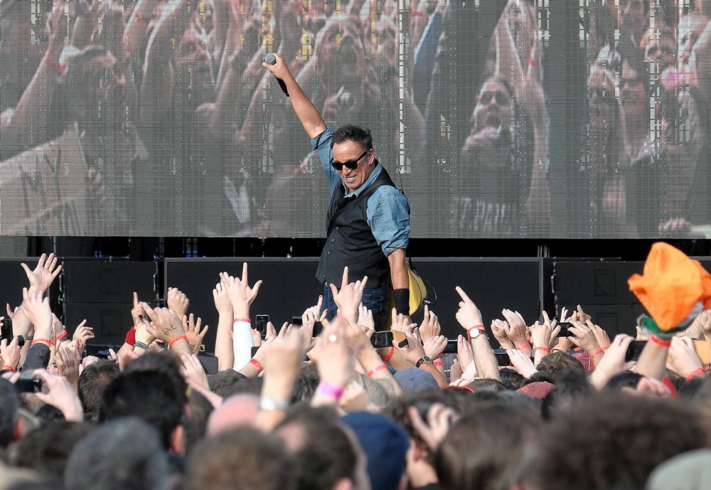 Bruce Springsteen;<br>Bruce Springsteen Performs at The RDS