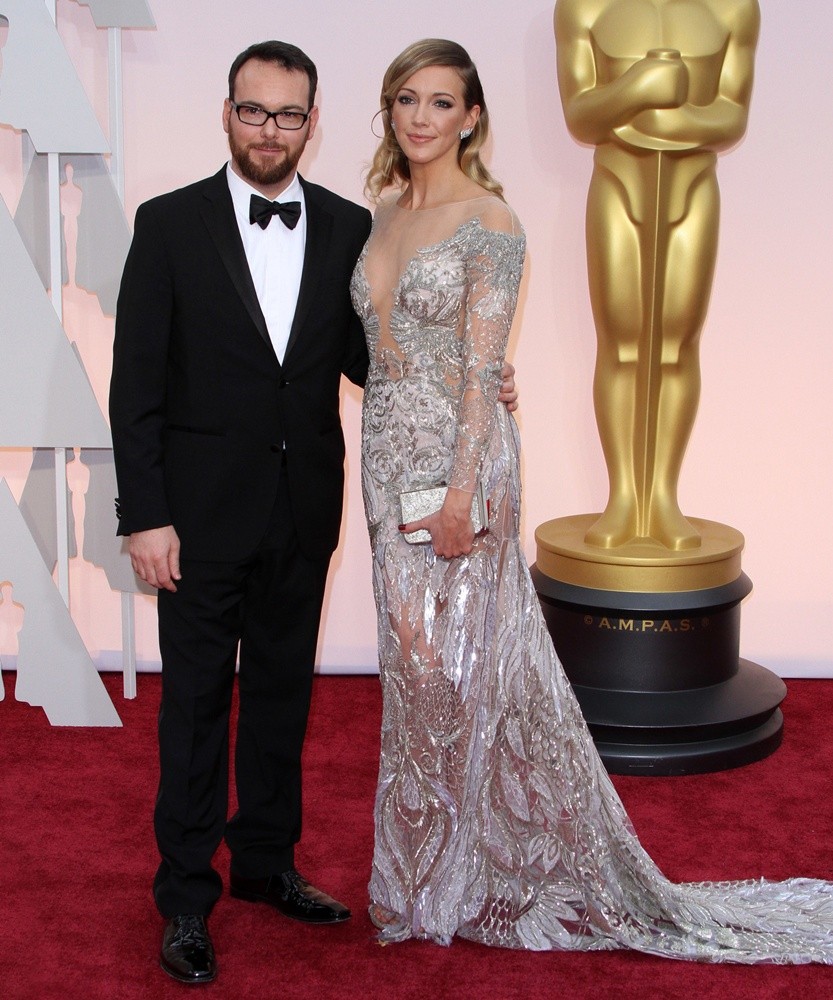 Dana Brunetti, Katie Cassidy<br>The 87th Annual Oscars - Red Carpet Arrivals