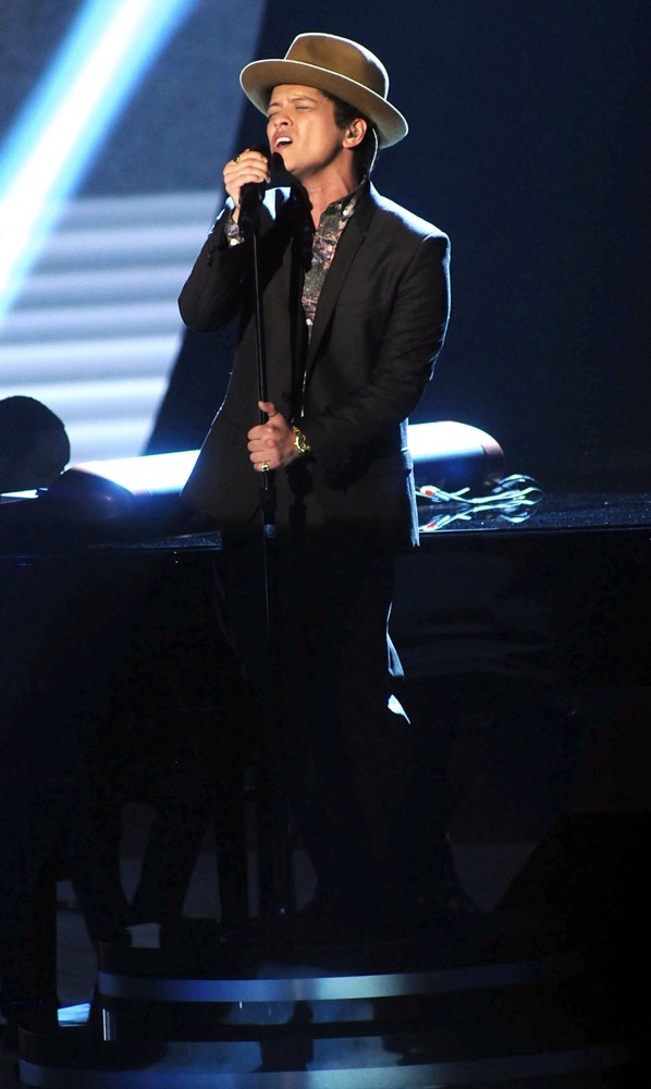 Bruno Mars;<br>The 2012 Victoria's Secret Fashion Show - Inside