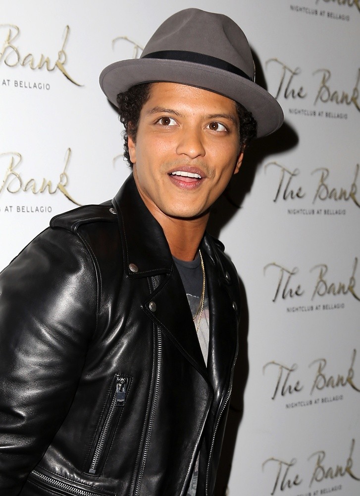 Bruno Mars;<br>Bruno Mars Hosts A Party at The Bank Nightclub