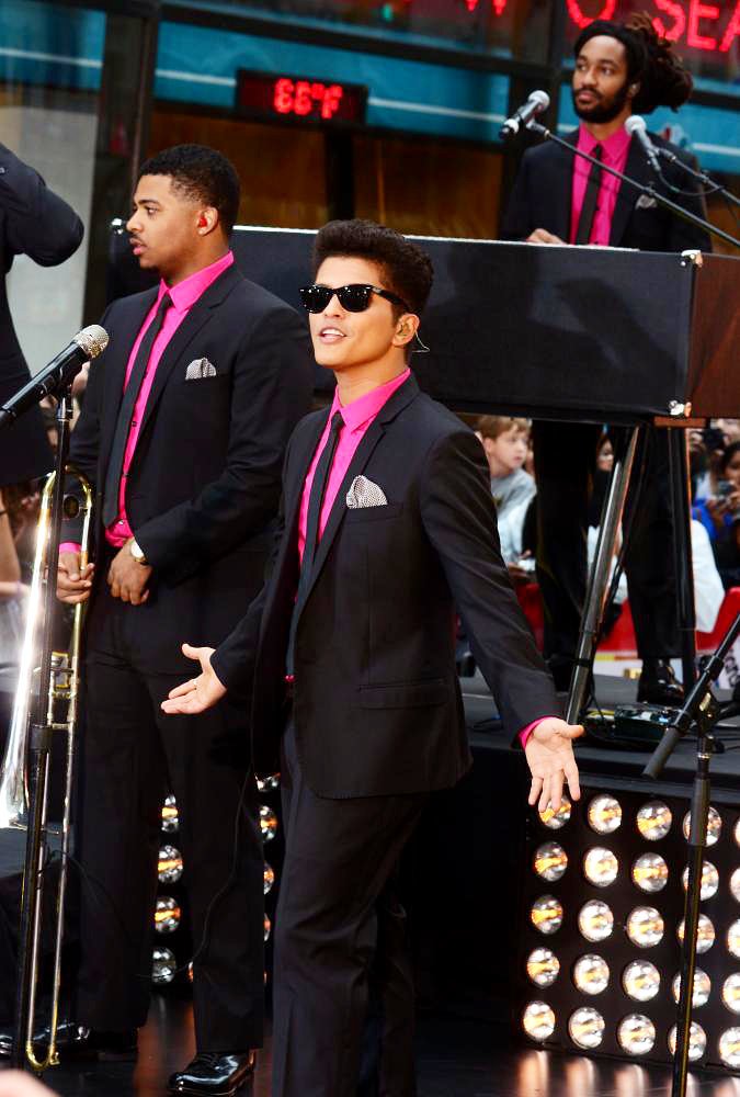 Bruno Mars;<br>Bruno Mars Performing Live as Part of The Today Show Concert Series