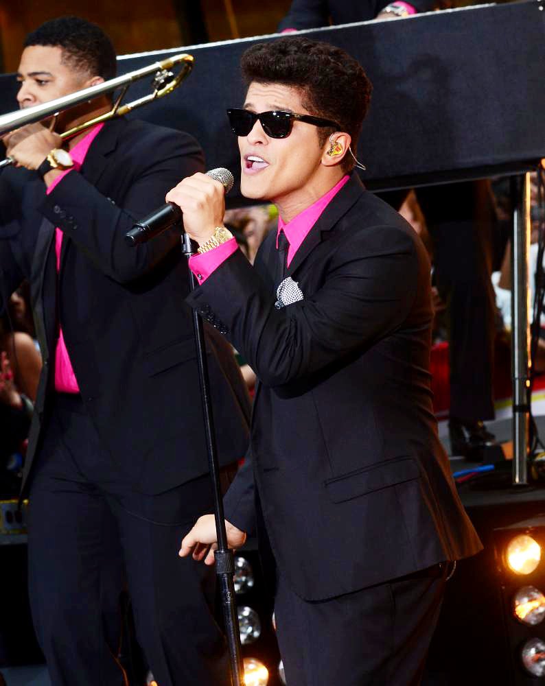 Bruno Mars;<br>Bruno Mars Performing Live as Part of The Today Show Concert Series