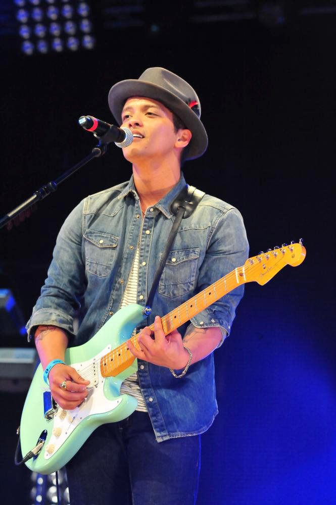 Bruno Mars;<br>Radio First Big Weekend at Carlisle Airport