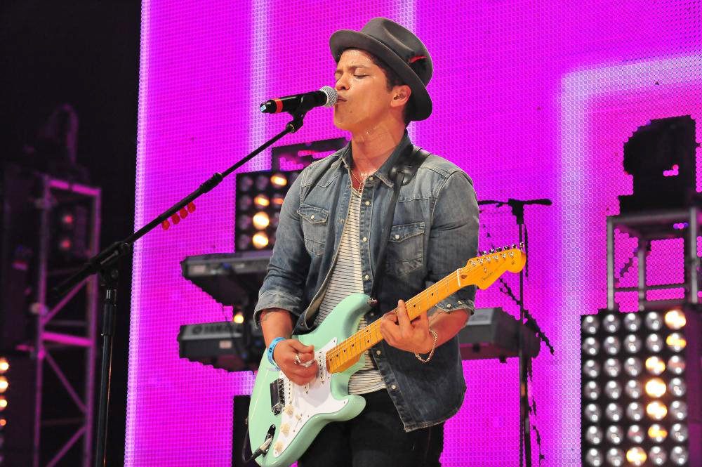 Bruno Mars;<br>Radio First Big Weekend at Carlisle Airport