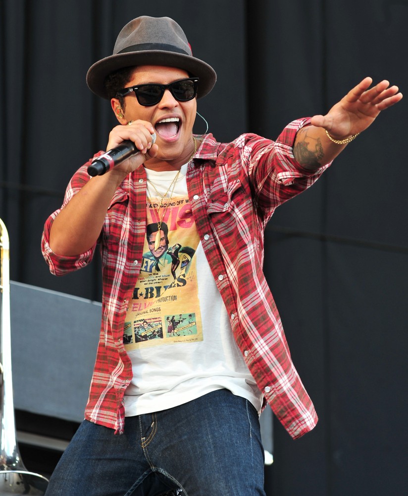 Bruno Mars;<br>V Festival - Day Two