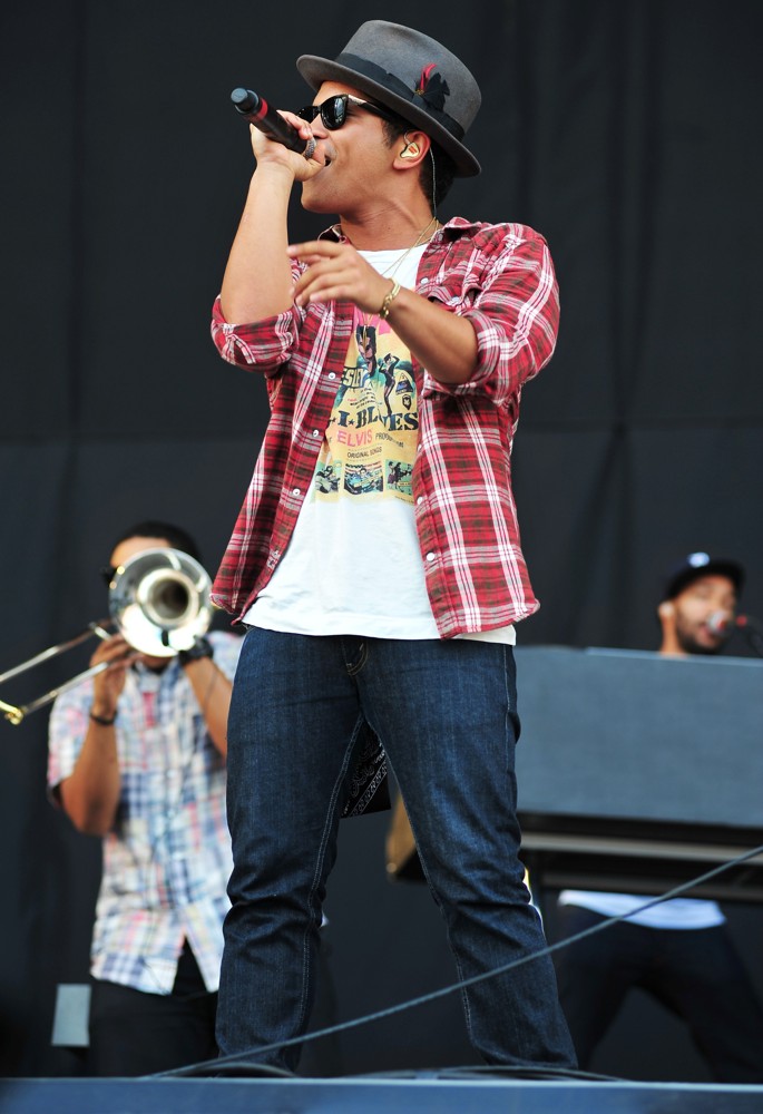 Bruno Mars;<br>V Festival - Day Two