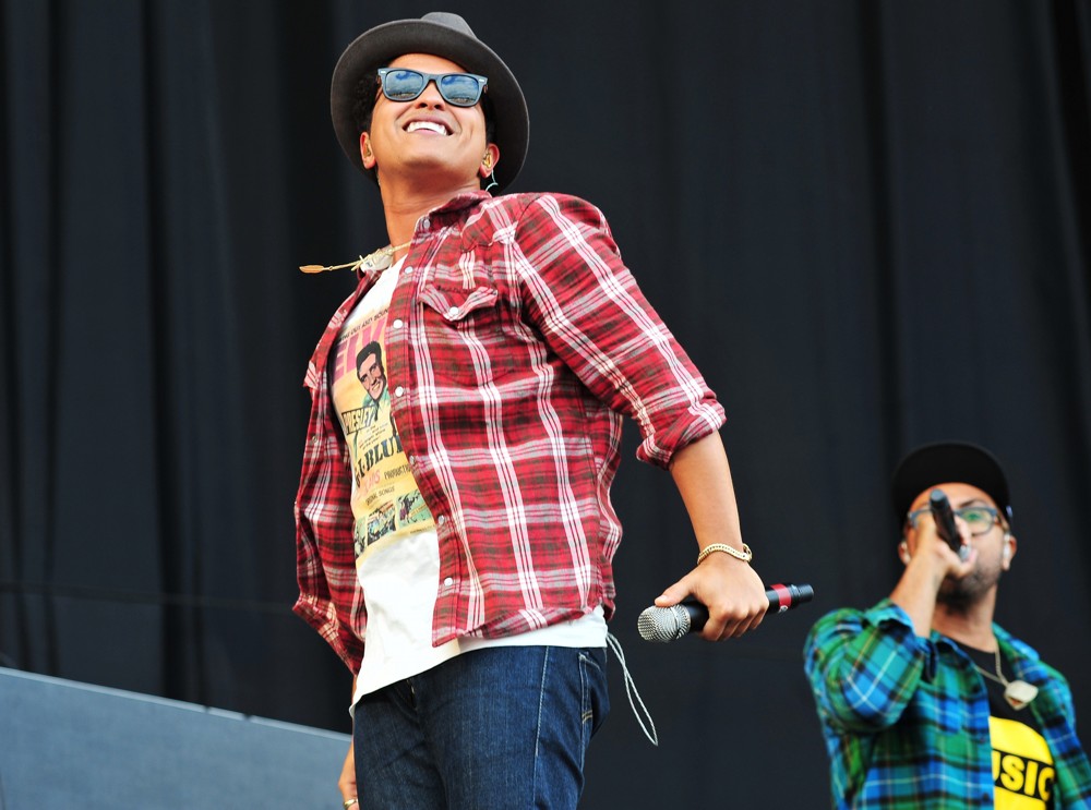 Bruno Mars;<br>V Festival - Day Two