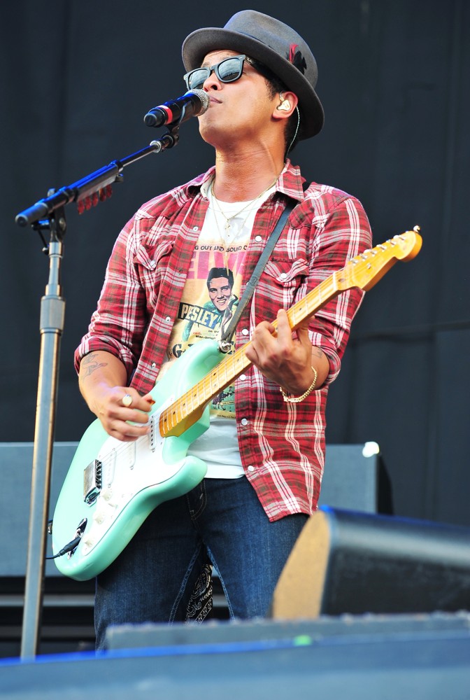Bruno Mars;<br>V Festival - Day Two