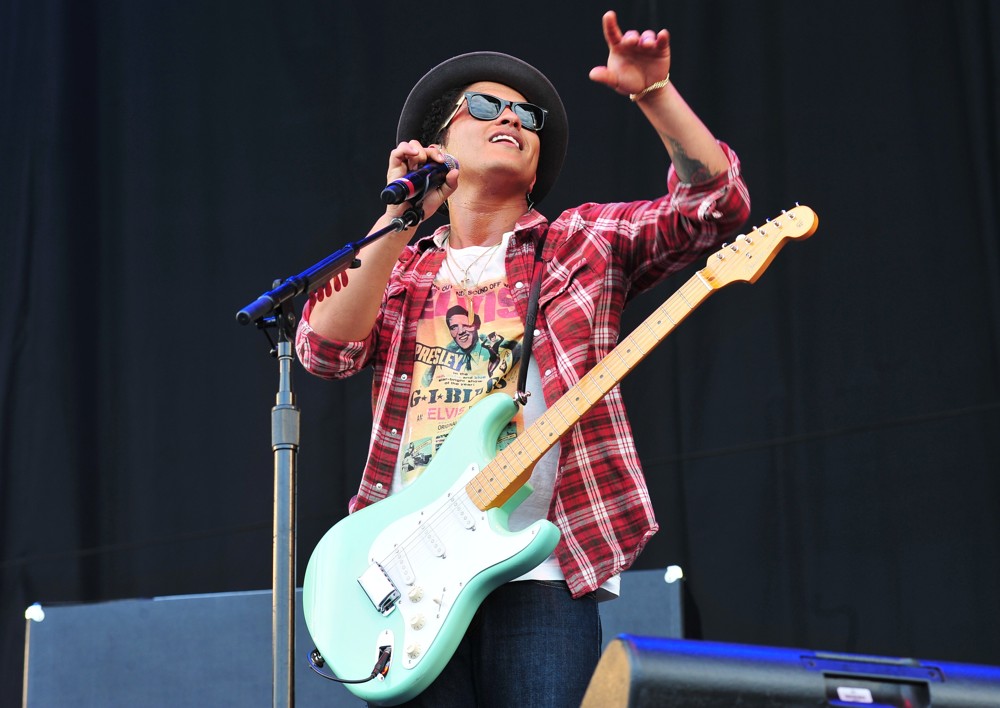 Bruno Mars;<br>V Festival - Day Two