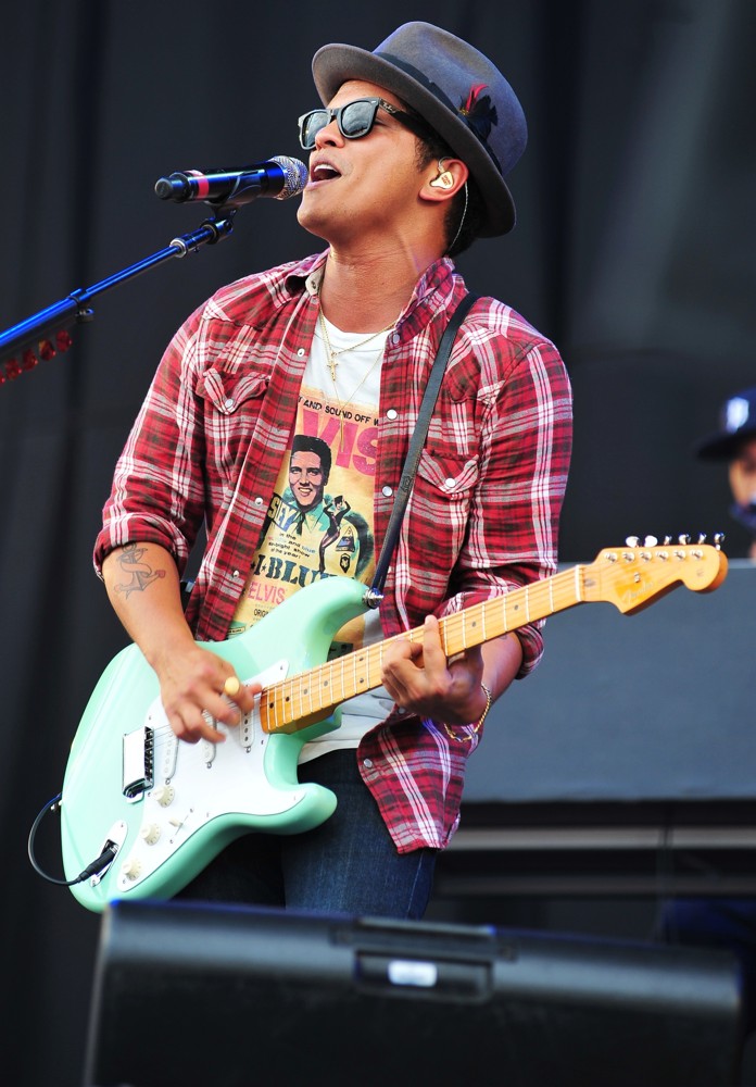 Bruno Mars;<br>V Festival - Day Two