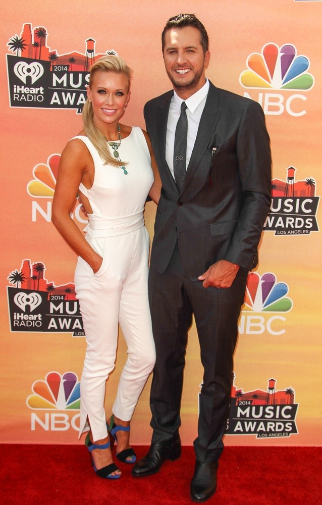 Caroline Bryan;Luke Bryan;<br>2014 iHeartRadio Music Awards - Arrivals
