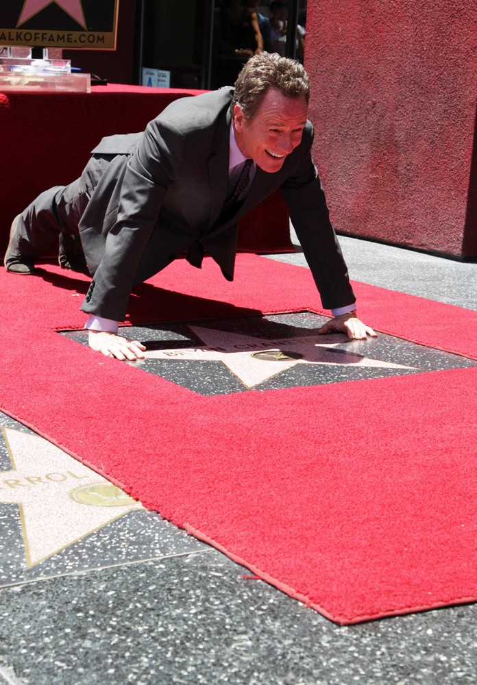 Bryan Cranston;<br>Bryan Cranston Honored with Star on The Hollywood Walk of Fame
