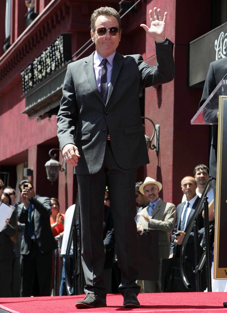 Bryan Cranston;<br>Bryan Cranston Honored with Star on The Hollywood Walk of Fame