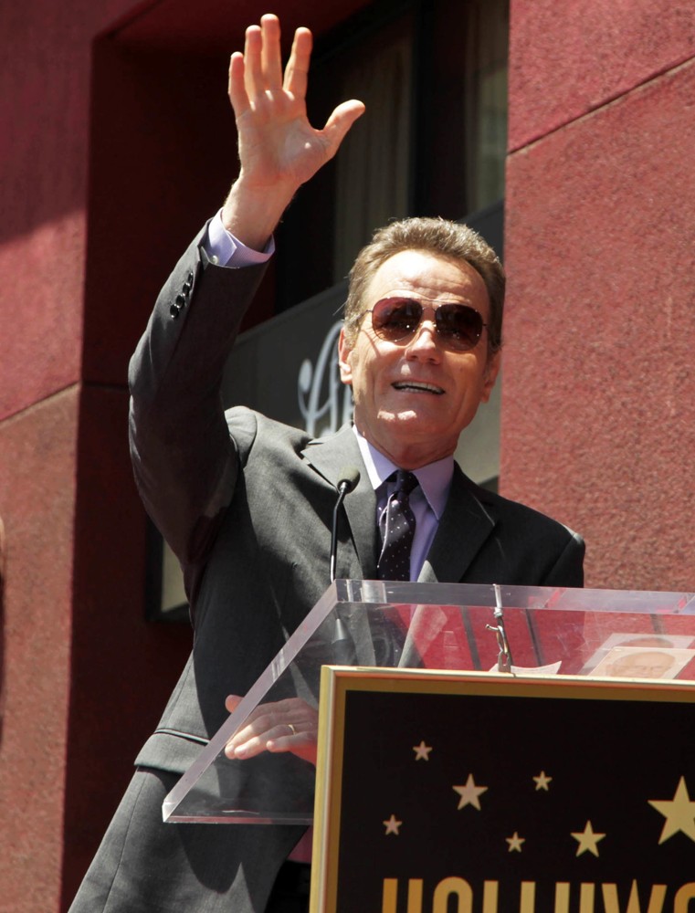 Bryan Cranston;<br>Bryan Cranston Honored with Star on The Hollywood Walk of Fame