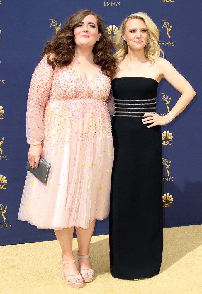 Aidy Bryant, Kate McKinnon<br>70th Emmy Awards - Arrivals