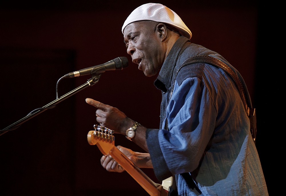 Buddy Guy;<br>Buddy Guy Performing at Manchester Bridgewater Hall