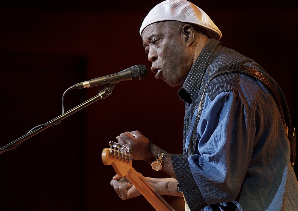 Buddy Guy;<br>Buddy Guy Performing at Manchester Bridgewater Hall