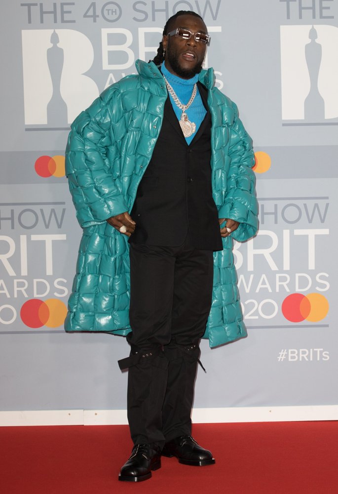 Burna Boy Picture 1 The BRIT Awards 2020 Red Carpet Arrivals