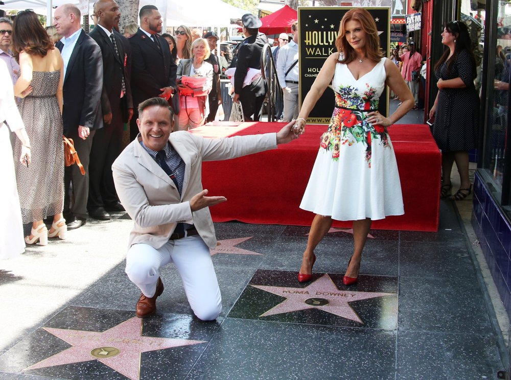 Roma Downey Honored with Star on The Hollywood Walk of Fame