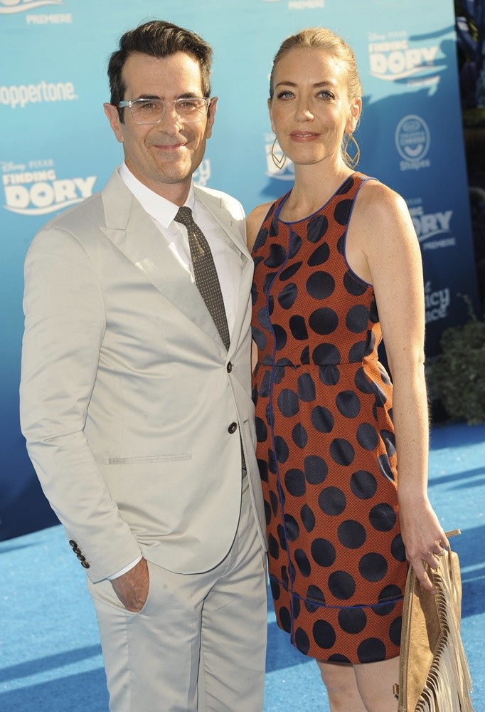 Ty Burrell, Holly Burrell<br>Disney-Pixar's Finding Dory Los Angeles Premiere
