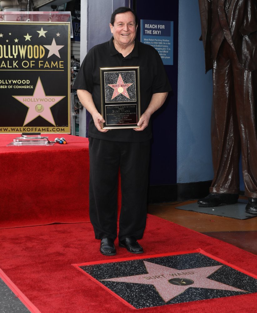 Burt Ward Picture 1 - Burt Ward Honored with Star on Hollywood Walk of Fame