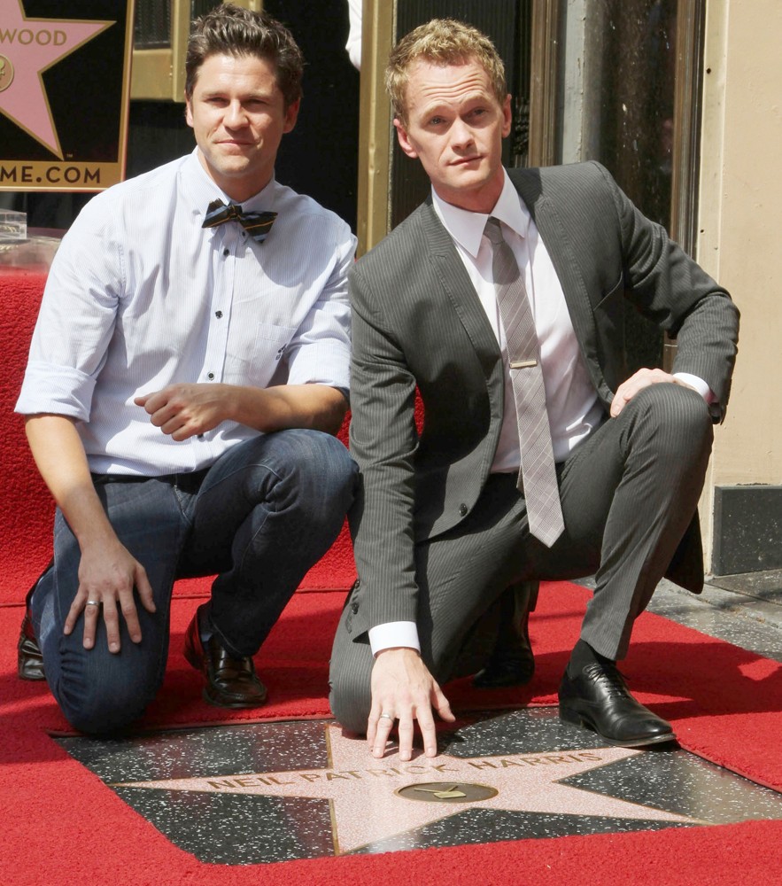 David Burtka;Neil Patrick Harris;<br>Neil Patrick Harris Hollywood Walk of Fame Induction Ceremony