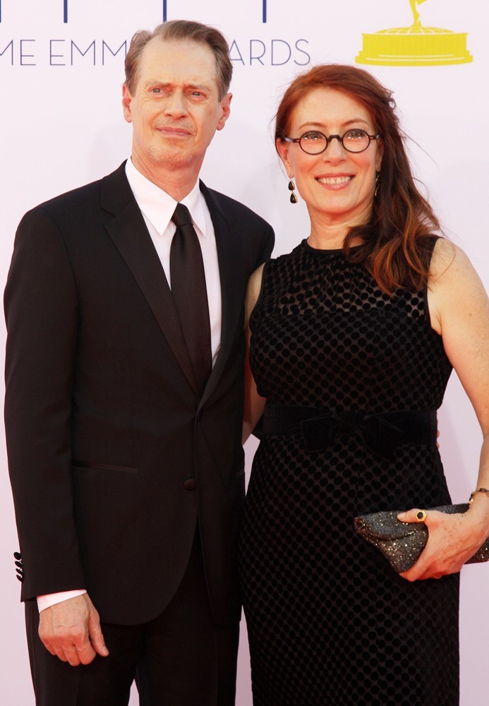 Steve Buscemi;Jo Andres;<br>64th Annual Primetime Emmy Awards - Arrivals