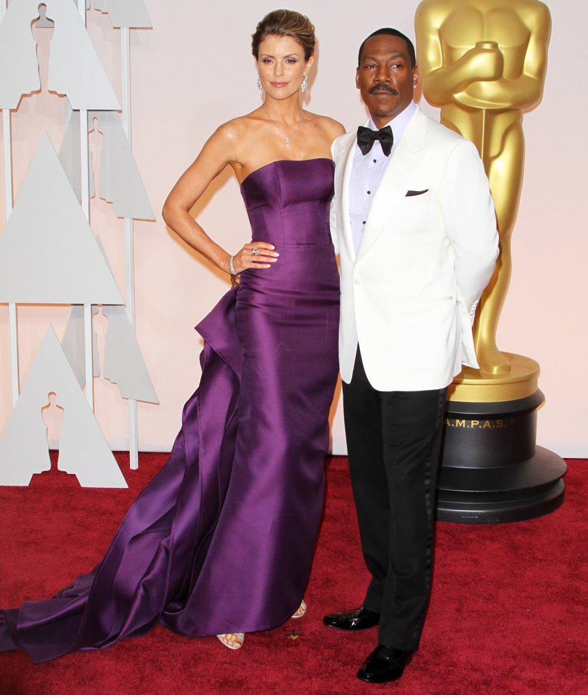 Paige Butcher, Eddie Murphy<br>The 87th Annual Oscars - Red Carpet Arrivals