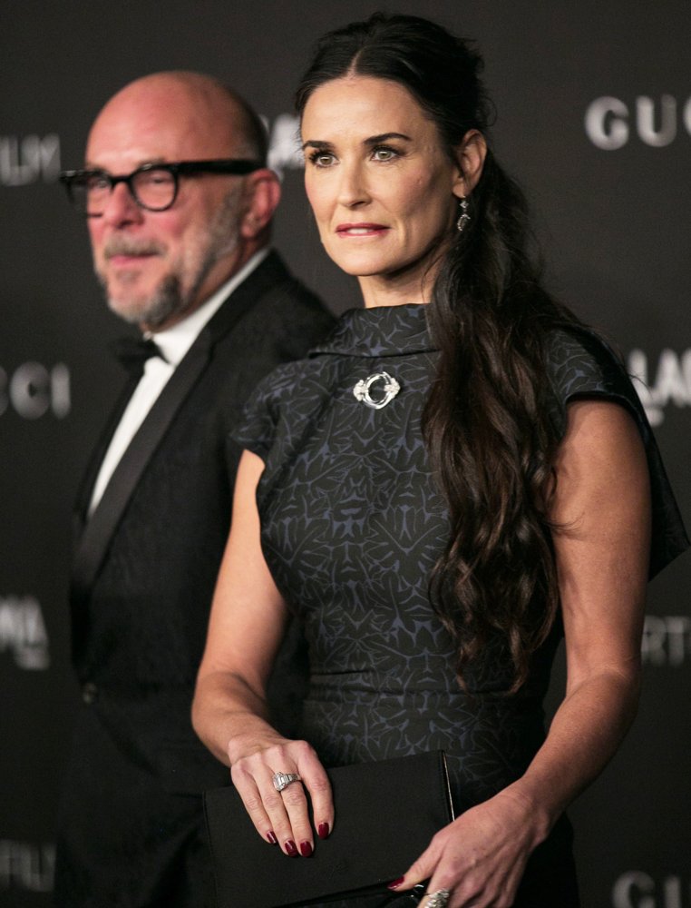 Eric Buterbaugh;Demi Moore;<br>2014 LACMA Art + Film Gala Honoring Barbara Kruger and Quentin Tarantino Presented by Gucci