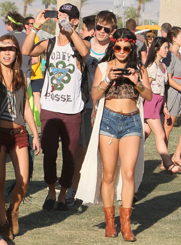 Celebrities at The 2012 Coachella Valley Music and Arts Festival - Day 3