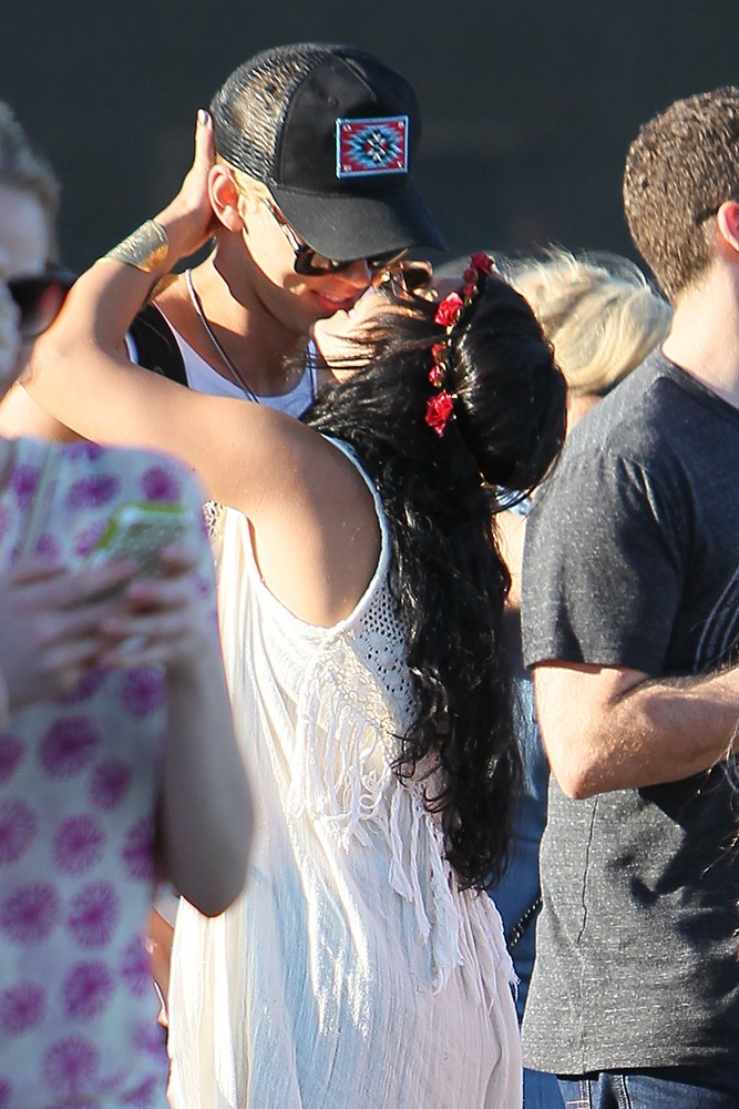 Austin Butler;Vanessa Hudgens;<br>Celebrities at The 2012 Coachella Valley Music and Arts Festival - Day 3