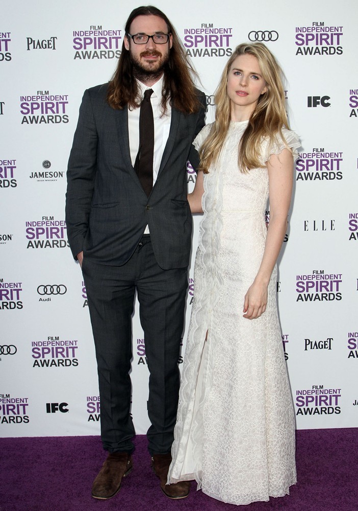 Mike Cahill;Brit Marling;<br>27th Annual Independent Spirit Awards - Arrivals