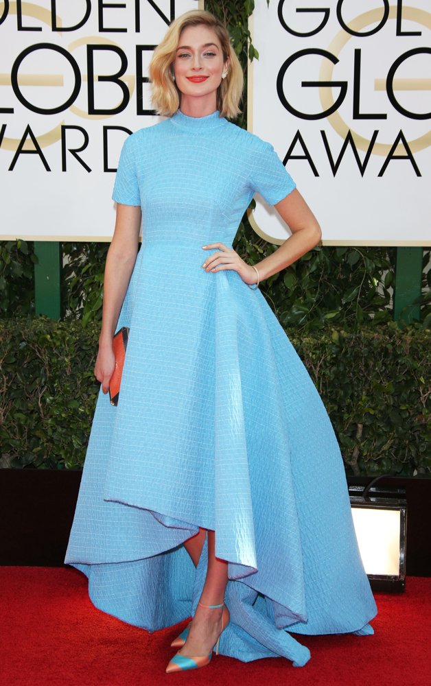 Caitlin FitzGerald;<br>71st Annual Golden Globe Awards - Arrivals