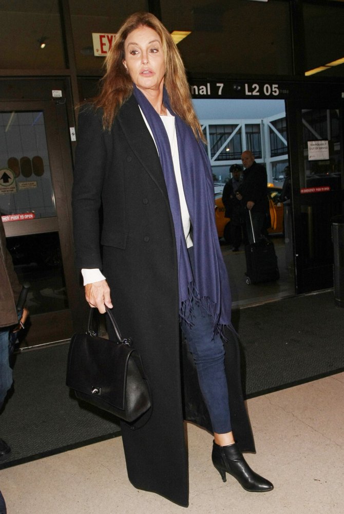 Caitlyn Jenner at Los Angeles International Airport