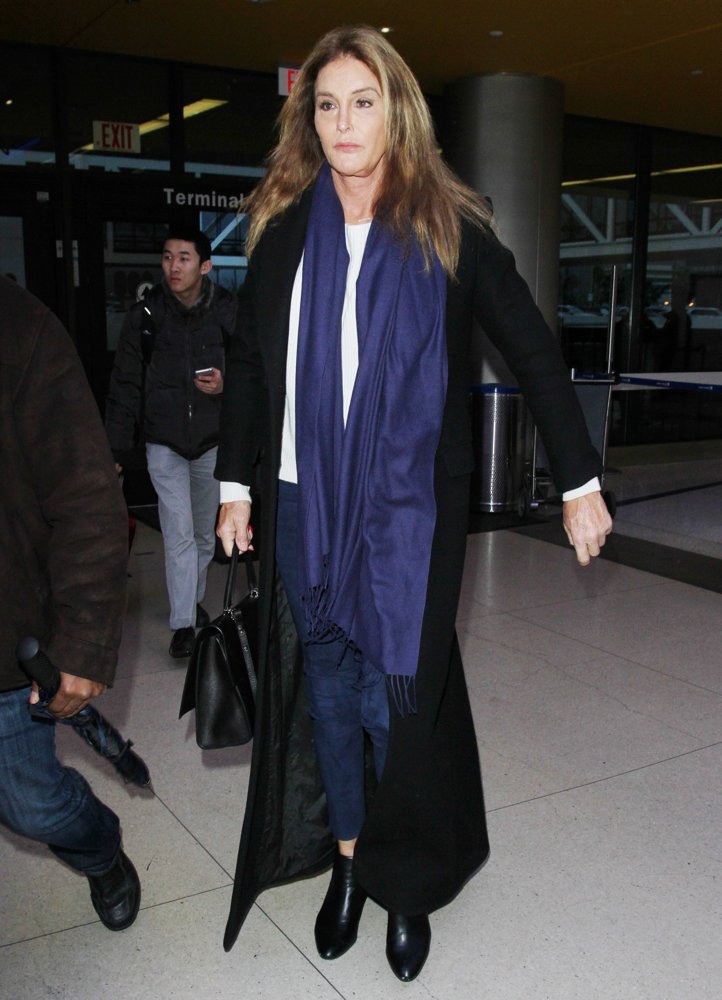 Caitlyn Jenner at Los Angeles International Airport
