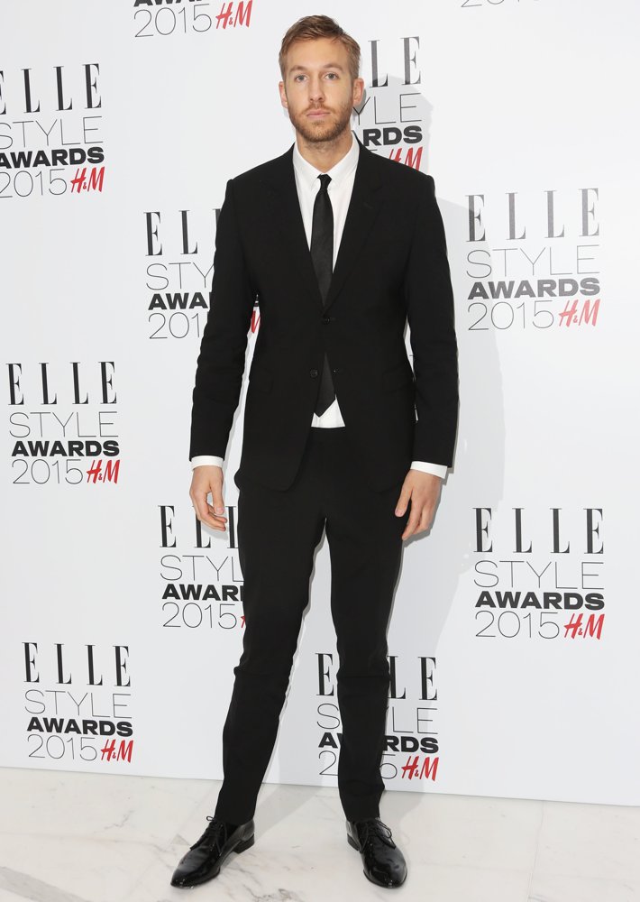 Calvin Harris;<br>ELLE Style Awards 2015 - Arrivals