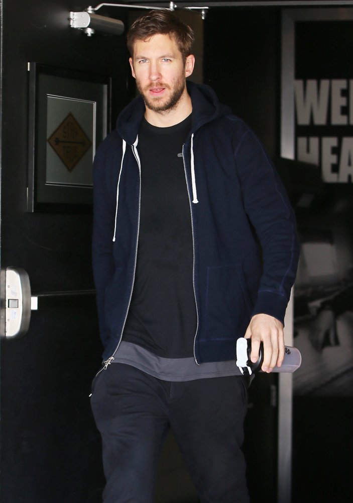 Calvin Harris;<br>Calvin Harris Seen Leaving A Gym