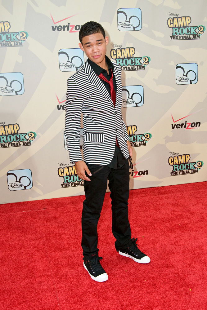 Roshon Fegan;<br>World Premiere of 'Camp Rock 2: The Final Jam'