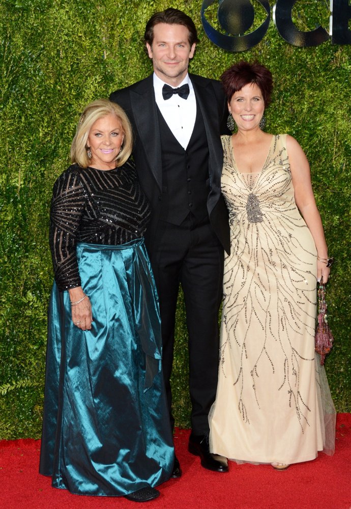 Gloria Campano;Bradley Cooper;Holly Cooper;<br>American Theatre Wing's 69th Annual Tony Awards - Red Carpet Arrivals