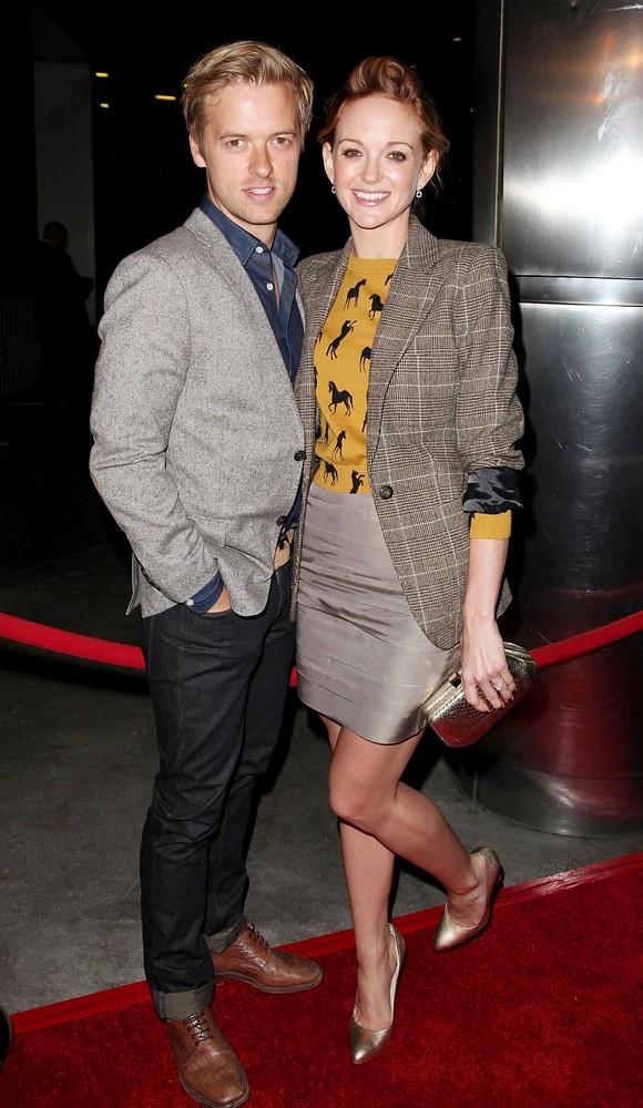 Adam Campbell;Jayma Mays;<br>Premiere of FX's American Horror Story